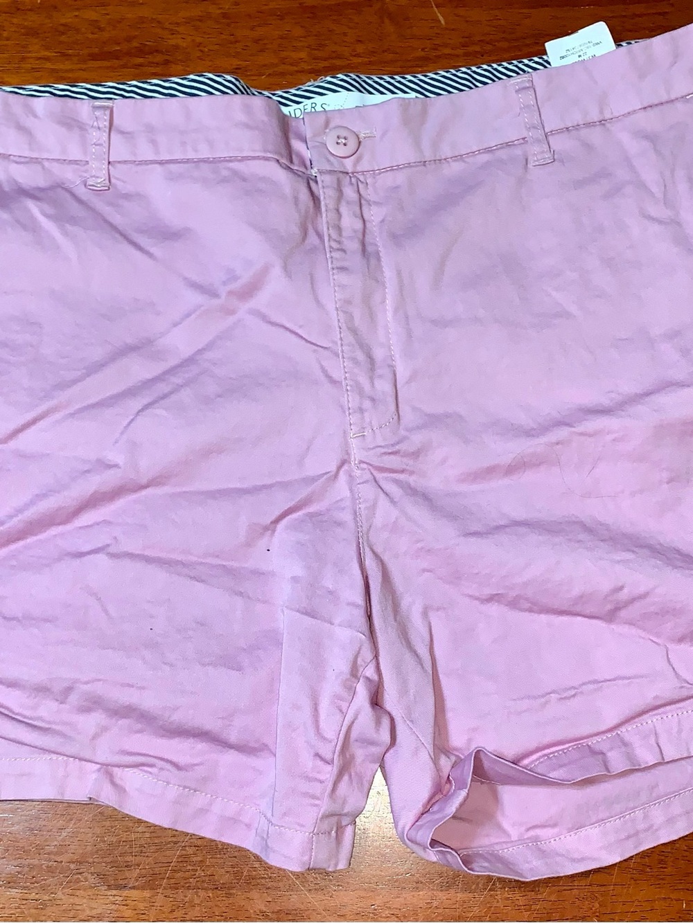 Riders by Lee Lavender Cotton Bermuda Shorts